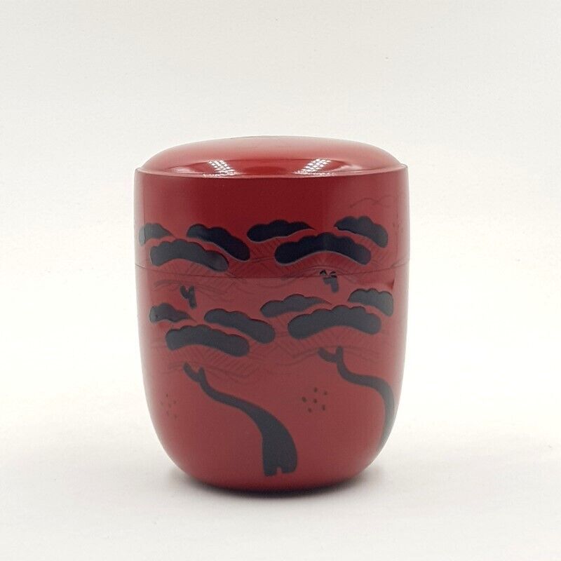 Japanese Lacquer Ware Tea Caddy Natsume Akebono (棗 曙)