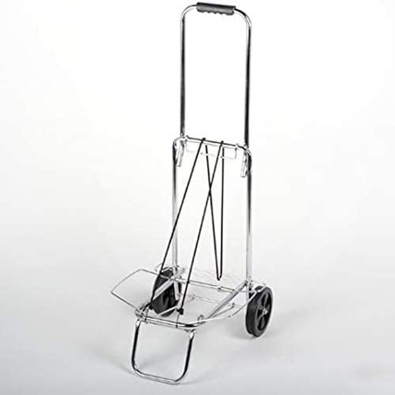 Cart, Metal Rolling Luggage Cart,folding Storable Luggage Ro