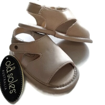 Australia Old Soles 3-6 Month Sandals Bambini Digger Elephant Grey EU 18/US 2