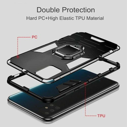 Shockproof Stand Back Armor Case Cover For Samsung Galaxy A51/A715G/A01/A21s/A31