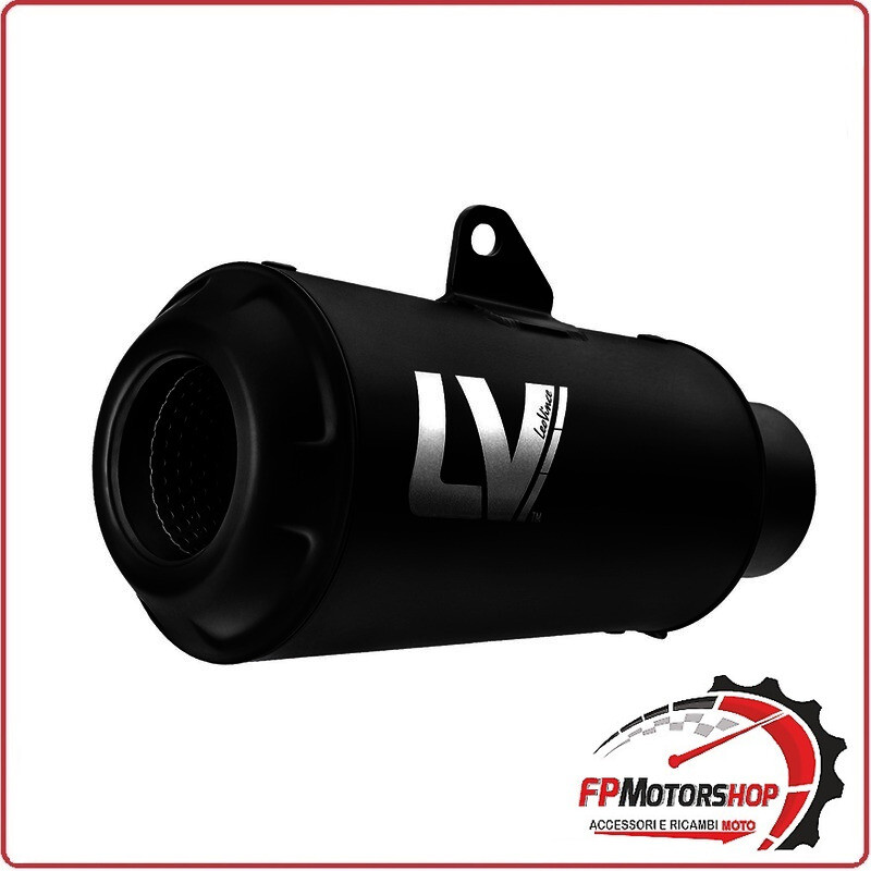 TERMINALE DI SCARICO NERO PER KAWASAKI Z900 17-19 LEOVINCE 15204FB OMOLOGATO