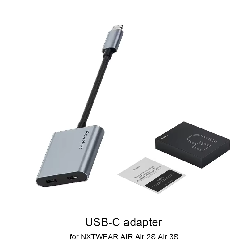 USB-C Adapter for Air 3s, Air 2s, Air 2 Sup 4K@60Hz Video Output 100W Charging