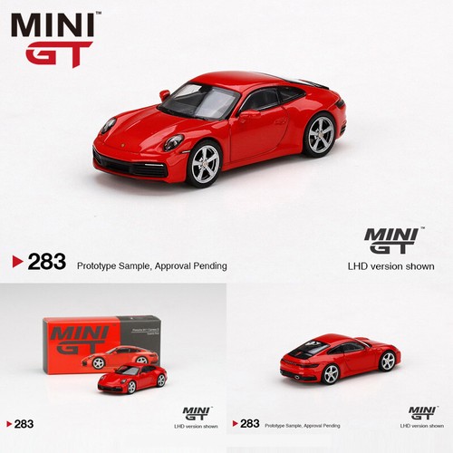 MINI GT 1:64 Scale Porsche 911 992 Carrera 4S Guards Red