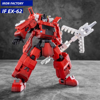 Iron Factory IF EX-62 Inferno Iron Samurai Akataki Mini Action Figure W/Box 10CM