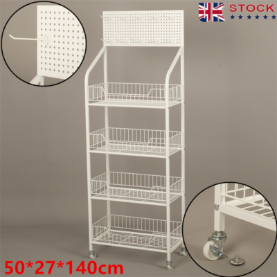 Display rack outlet for supermarket