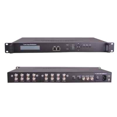 1IP+2ASI+6 Tuner Input Multiplexor 2ASI+6Tuner Input Digital Headend Multiplexer