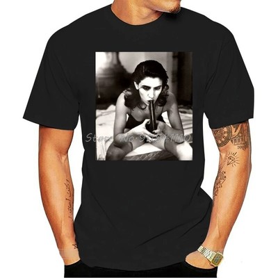 Mens T-shirt Woman Helmut Newton The Great Photography Art. Male Brand Teeshirt