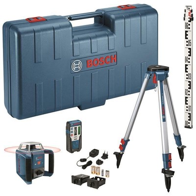 Bosch Rotationslaser GRL 400 H Set inkl. BT 170, LR1, GR240 und Koffer