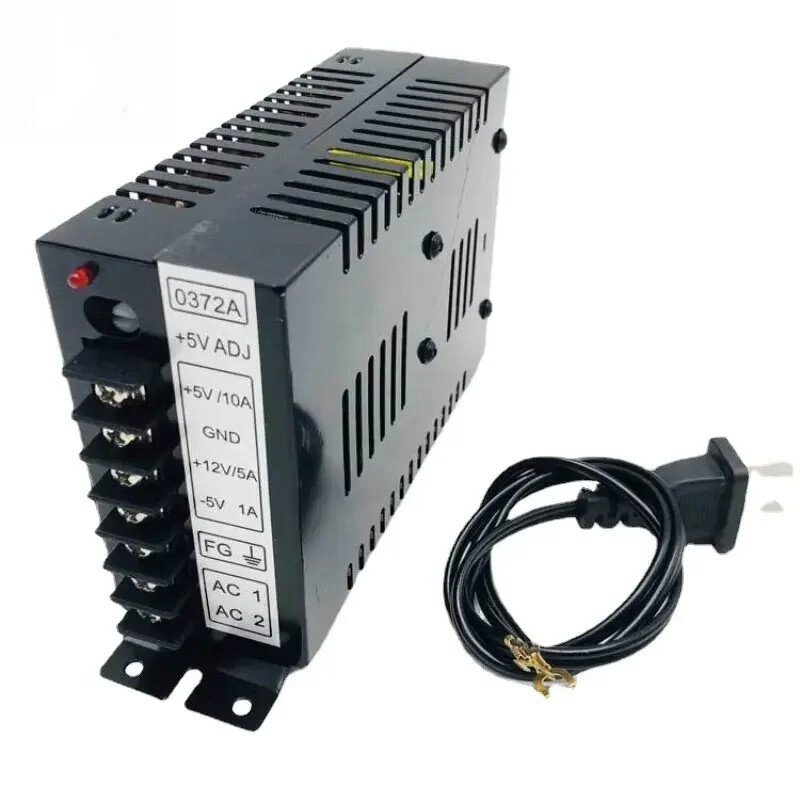 Universal JAMMA Arcade Switching PSU Power Supply -5V 1A +5V 10A 12V 5A US