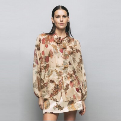 

Женская рубашка GAELLE Paris GBDM17743 IN Georgette E2023, Multicoloured