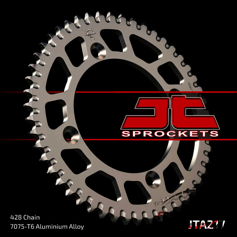 CORONA TRASMISSIONE PER MOTO ALLUMINIO JTA 217 Z56 JTA217.56 56 DENTI HONDA CR85