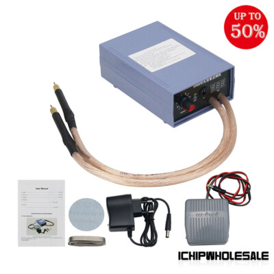 5000W 220V Portable Spot Welding Machine Spot Welder with Foot Pedal for Home
