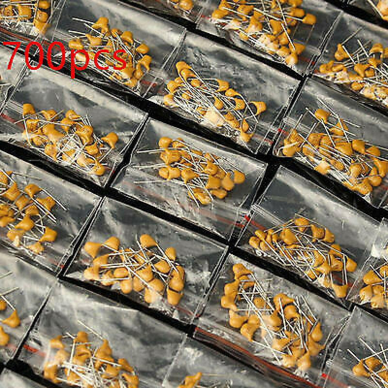 Ceramic Capacitor Assorted Kit Assortment Set 700pcs/ 500pcs/300pcs