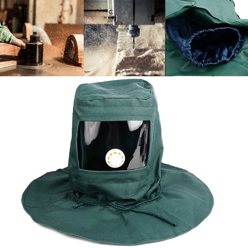 Hotte De Sablage Masque De Sableuse Masque De Protection Anti-Vent Tools
