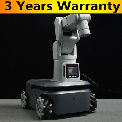 Compound Robot Hybrid Robot MyAGV 2023 PI 4WD ROS+MechArm 270 M5 6DOF Robot Arm