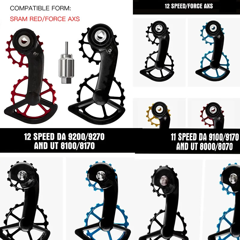 road-bike-carbon-fiber-ceramics-bearing-guide-wheel-rear-pulley-for-transmission-ebay