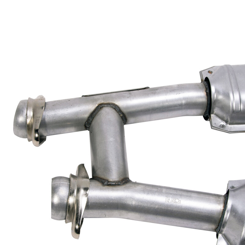 BBK High Flow H Pipe With Catalytic Converters - 2-1/2 for 86-93 Mustang 5.0 - Picture 7 of 10