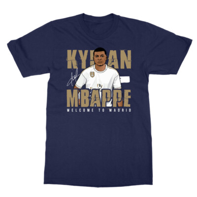 Kylian Inspired - Welcome To Madrid Soccer Star Mbappe Unisex T-Shirt