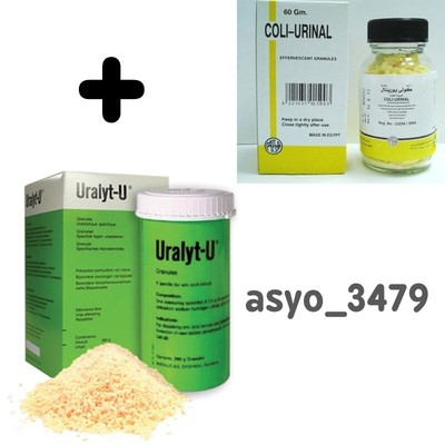 URALYT-U Granules + Coli-Urinal For Dissolving Uric Acid Stones - Free Shipping