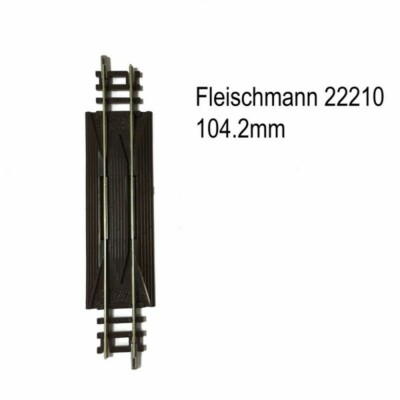 Rail droit 104.2mm autoenrailleur -N-1/160-FLEISCHMANN