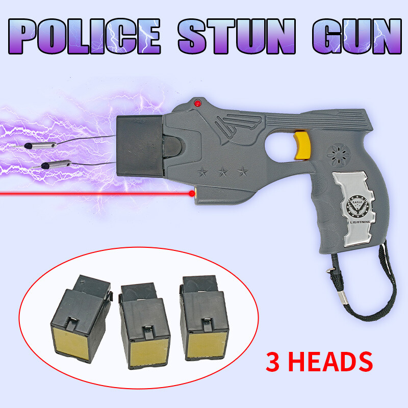 Self-Defense Heavy Duty Silver Stun Gun for Men & Women,15