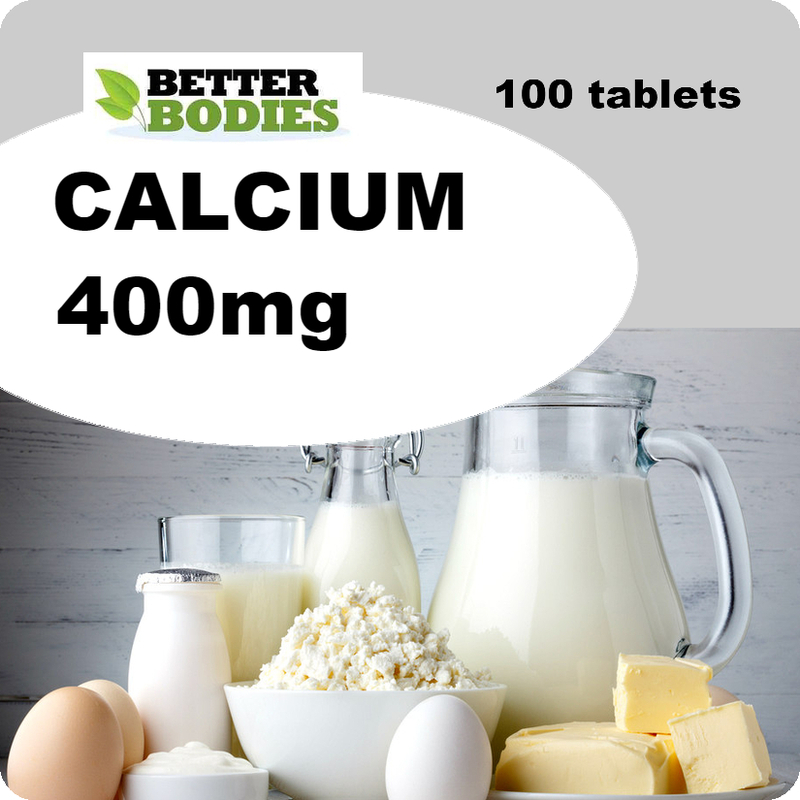 100 Calcium 400mg Tablets Healthy Teeth Bones Acid Reflux, Indigestion eBay