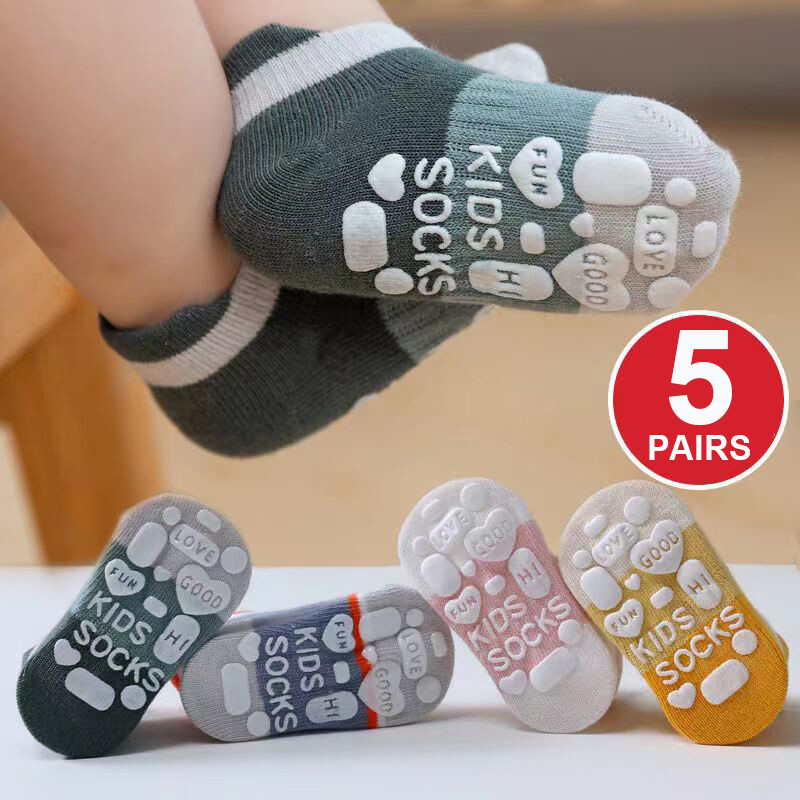 S Kids Boys Girls Toddler Floor Socks