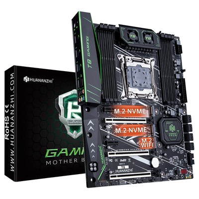 X99-T8 Motherboard LGA 2011-3 Xeon E5 2673 V3 Kit CPU DDR3 32GB Memory Mainboard