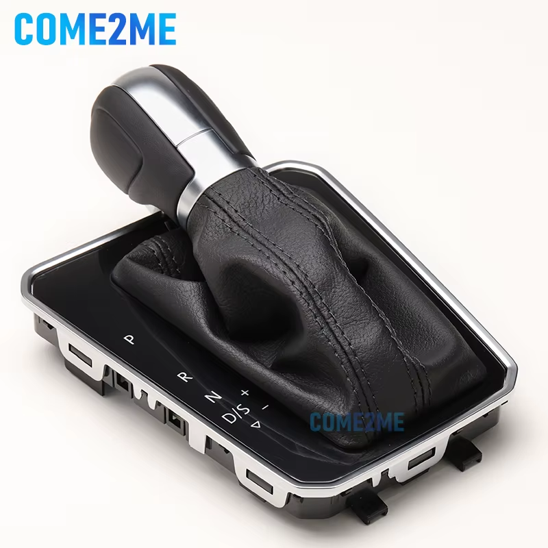 DSG Genuine leather black stitch Gear Shift knob For Passat B8