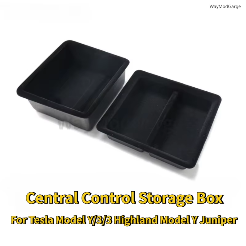 Central Control Storage Box for Tesla Model 3/Y/3+ Modely Juniper Center Console