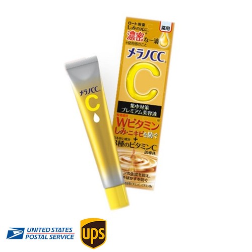 Rohto Mentholatum Melano CC Premium Vitamin C Brightening Essence 20ml
