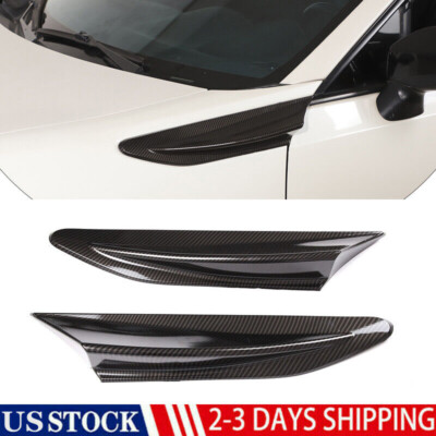 Carbon Fiber ABS Side Fender Fin For Subaru BRZ Toyota 86 GT86 Scion FR-S16-20