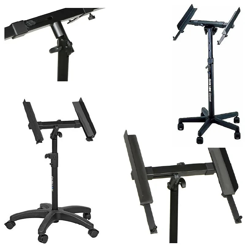 Studio Equipment Caster Quiklok Fully Adjustable Mixer Stand