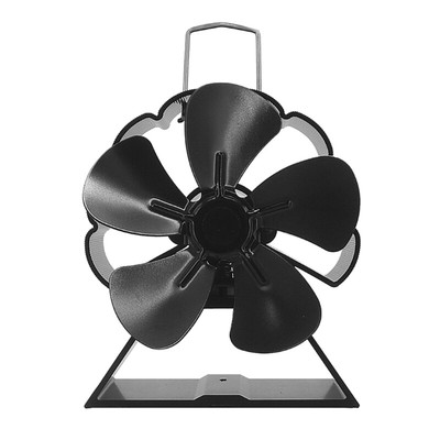 Wood Stove Fan Heat Powered Fan Non-Electric 5 Thermoelectric