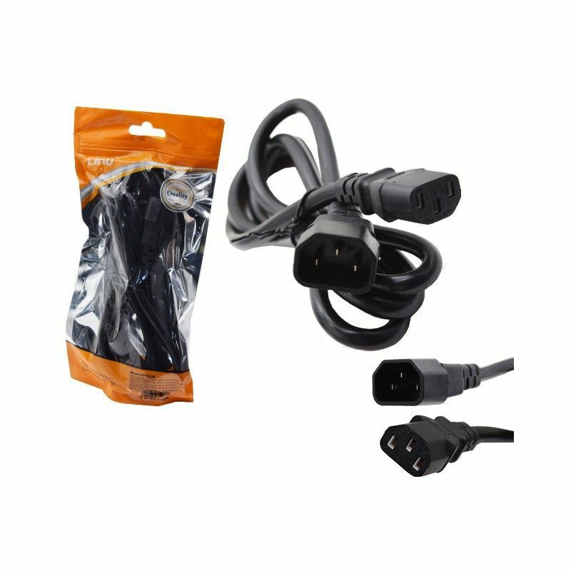Cavo Prolunga Maschio - Femmina Per Alimentazione UPS 1,5mt linq dp-eu2b