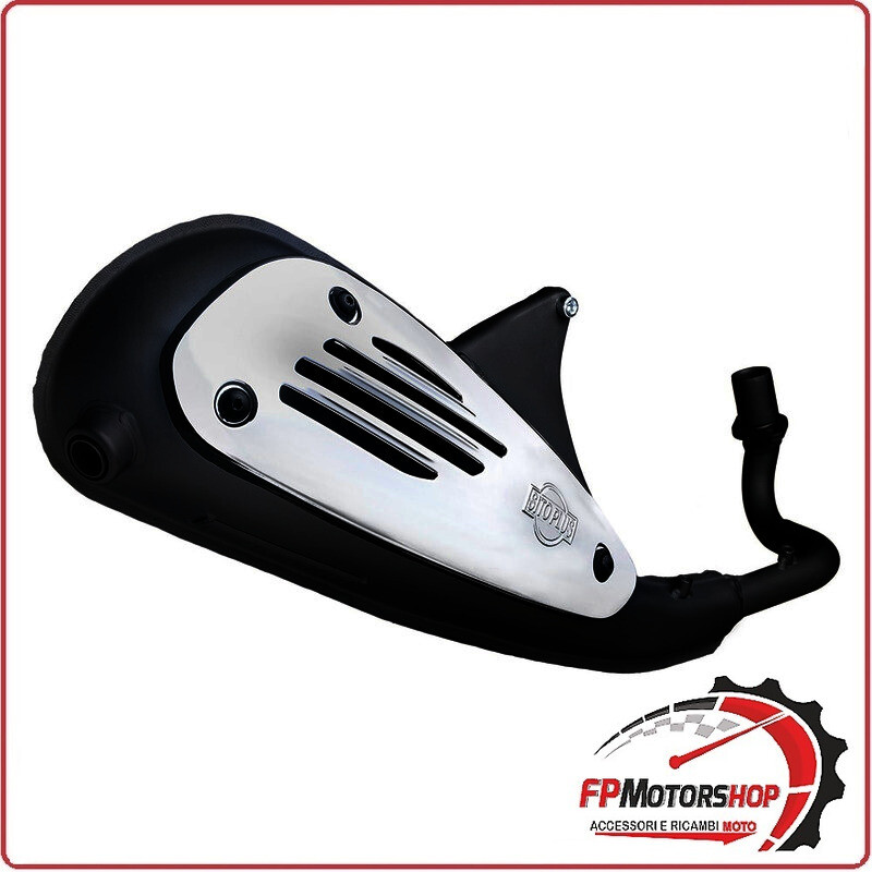 MARMITTA SILENZIATORE TERMINALE SCARICO SITO PER VESPA 50 2T ET2 LX SPRINT 0264