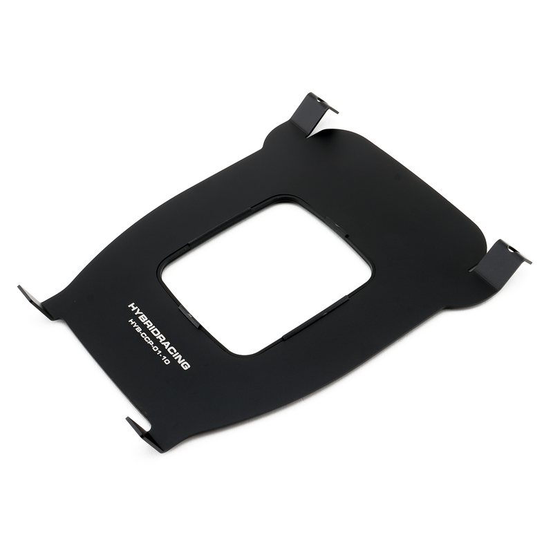 Hybrid Racing Maxim Shift Boot Delete Cover Plate Black Aluminum 96-00 Civic EK