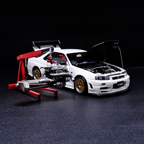 Motorhelix 1/18 NISSAN SKYLINE GT-R R34 Z-tune nismo Diecast Motorhelix 1/18 NISSAN SKYLINE GT-R R34 Z-tune nismo Diecast