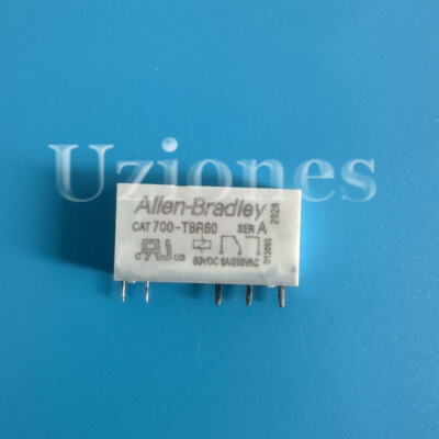 1PCS 5-Pins Relay For Allen-Bradley CAT 700-TBR60 CAT700-TBR60 60VDC 6A 250VAC