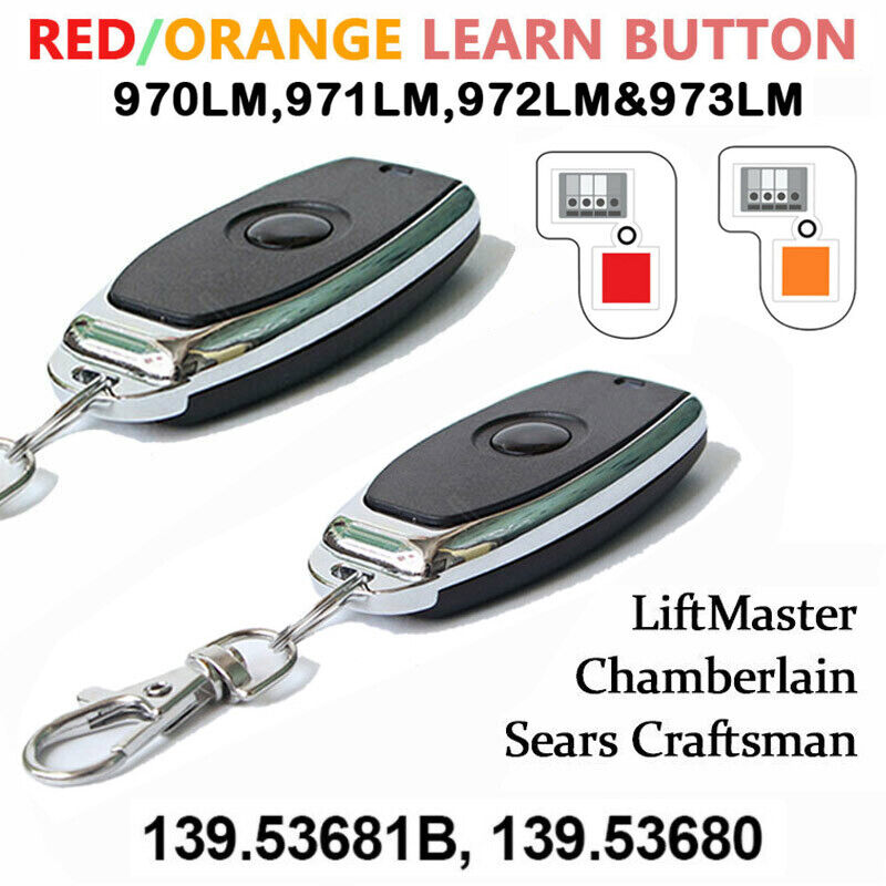 Garage Door Opener Remote 390mhz Mini Keychain For 971lm 973