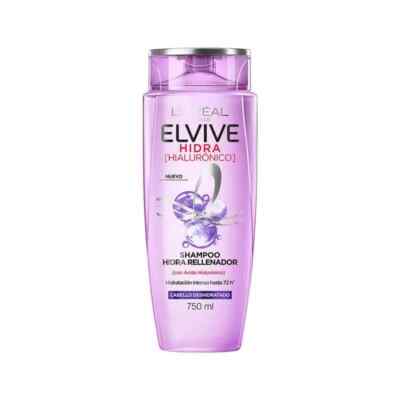 Elvive L´oréal Paris - Shampoo Hidra Hialuronico 750 Ml x 2 Unidades