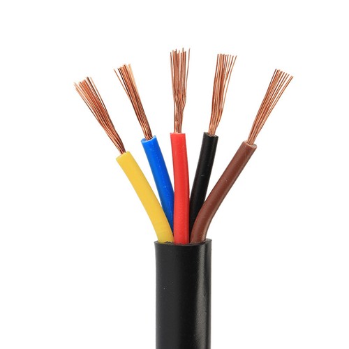 Stromkabel 3-adrig, 0,75 Mm², Schwarz, Flexibel – 1,5 Meter Länge, Für Haushalt, Werkzeuge, Beleuchtung