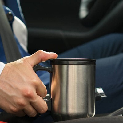 Electric Car Kettle Boiling Heat Cup Stainless Steel Cigarette Lighter Plug Z0D9