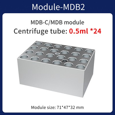 Mini Dry Bath Incubator Heater Machine w/ Block Programmable Lab Equipment