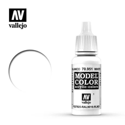 Vallejo 70951 - Blanc Mat (17 ml)