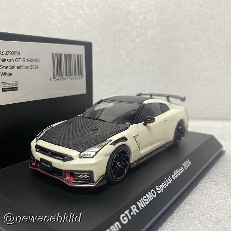 京商　GT-R 1/43 （エンジン付き）ホワイト 京商 GT-R 1/43 （エンジン付き）ホワイト - メルカリ