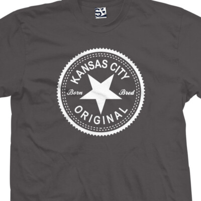 Kansas City Original Inverse T-Shirt | Born & Bred Made Raised in Mens Tee Shirt