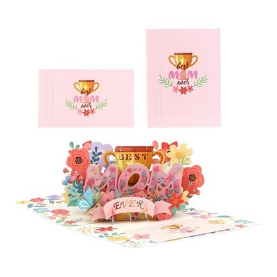 Paper Carving Mother s Day Card Artistic Greeting Card For Mom Grandma Gifts