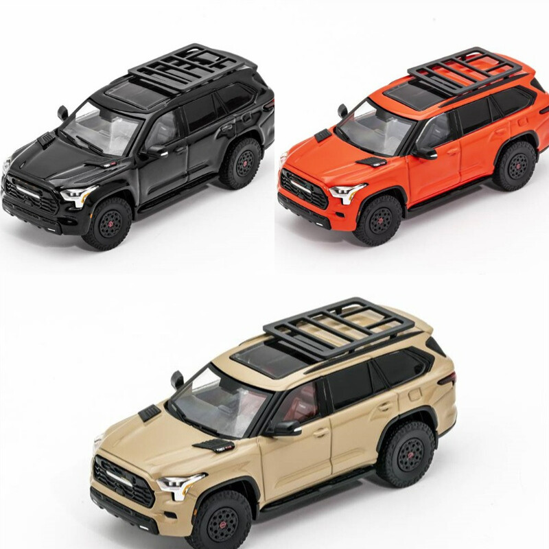 ミニカー GCD DIECAST TALK TOYOTA SEQUOIA TRD GCD 1/64 Scale Diecast Alloy TOYOTA Sequoia XK80 TRD Pro
