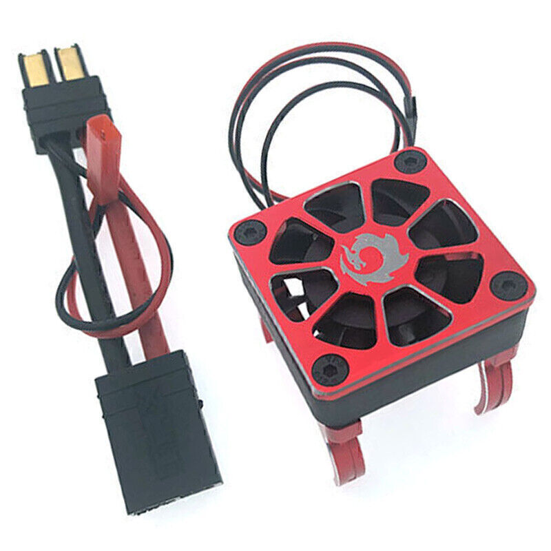 540 550 Motor Radiator TRX Plug Cooling Fan For 1/10 RC TRAXXAS TRX-4 TRX-6 G63